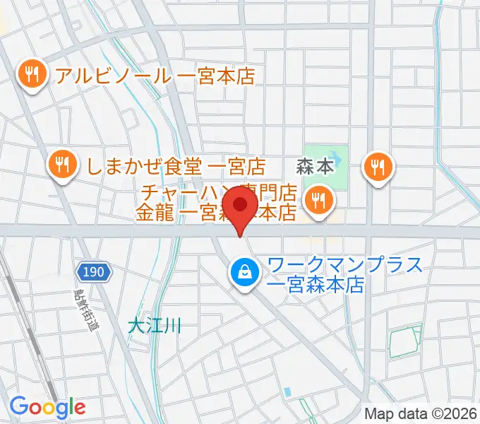 アム グリフブレットの地図
