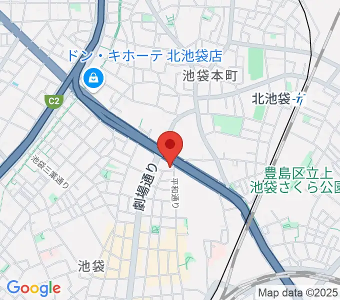 ウクレレマニアの地図