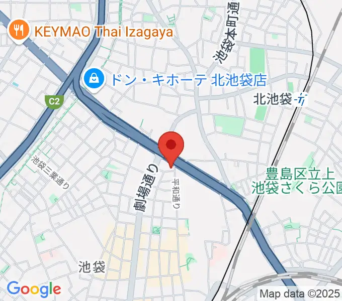 ウクレレマニアの地図
