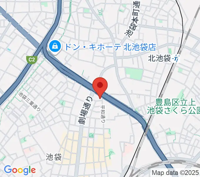 ウクレレマニアの地図