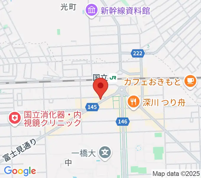FAR EAST GUITARSの地図