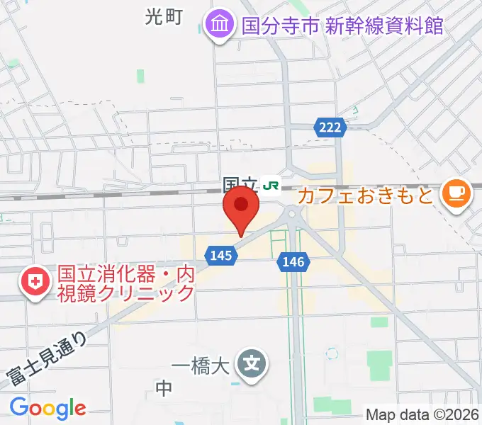 FAR EAST GUITARSの地図