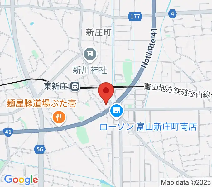 MPC楽器センター富山の地図