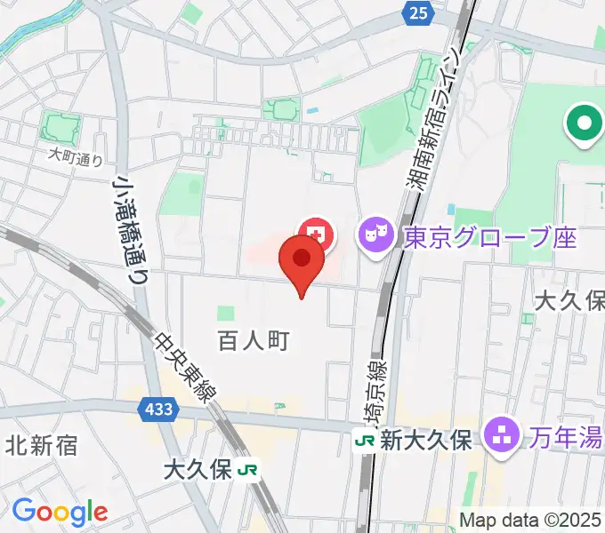 STUDIO VIRTUOSIの地図