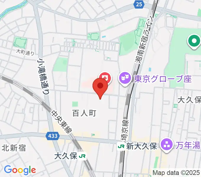 STUDIO VIRTUOSIの地図