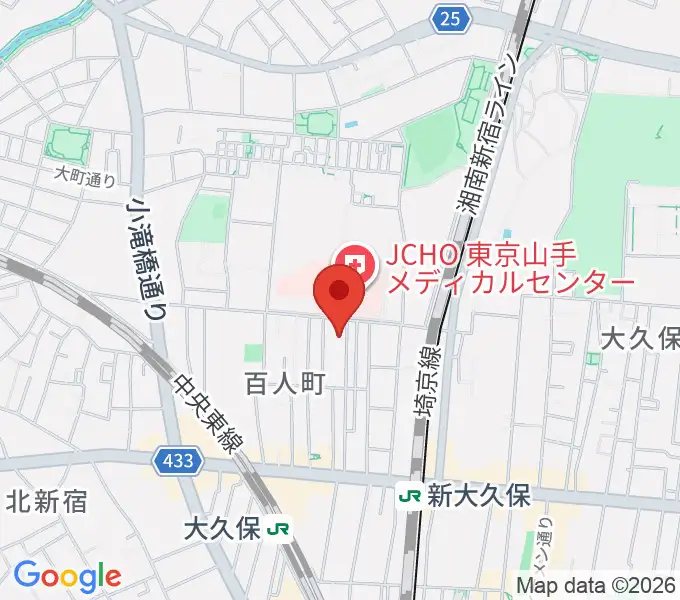 STUDIO VIRTUOSIの地図