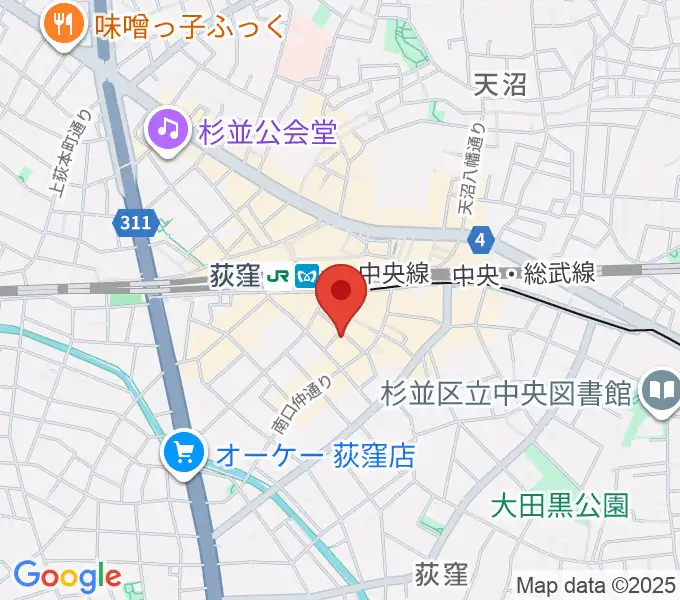 クレモニア・スタジオの地図