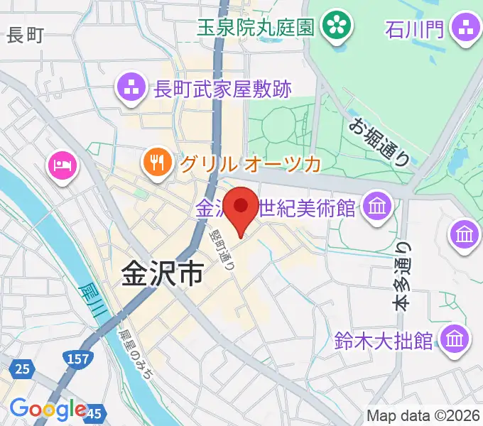 BIGBOSS金沢の地図