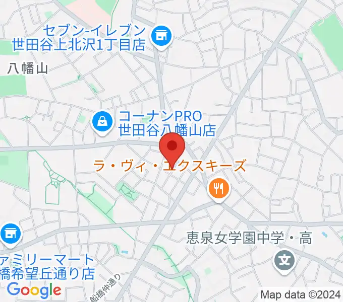 タッドポウルスタジオ Part2の地図