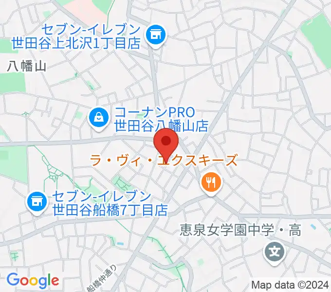 タッドポウルスタジオ Part2の地図