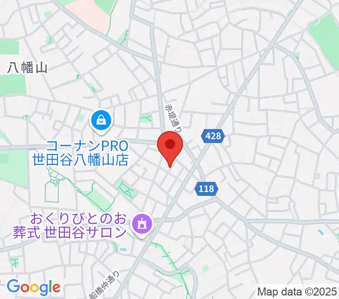 タッドポウルスタジオ Part2の地図