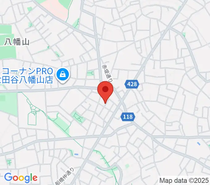 タッドポウルスタジオ Part2の地図