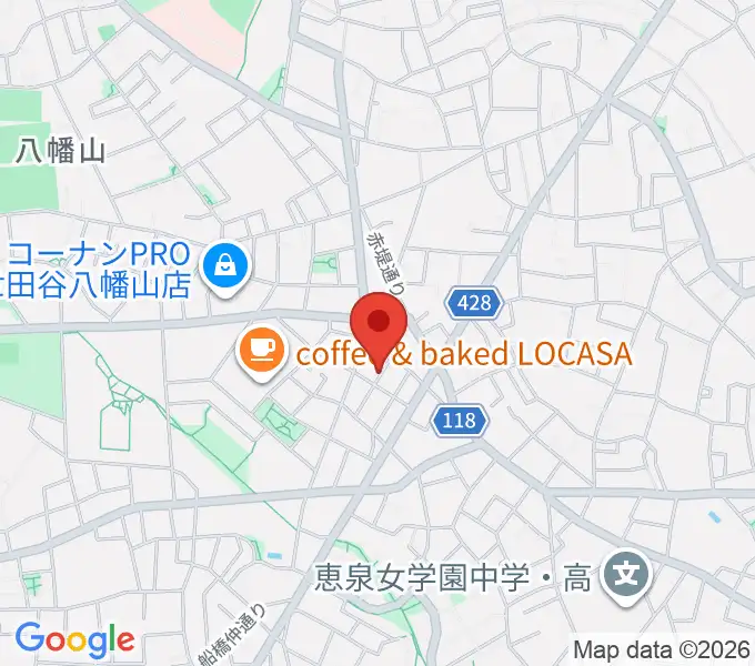 タッドポウルスタジオ Part2の地図