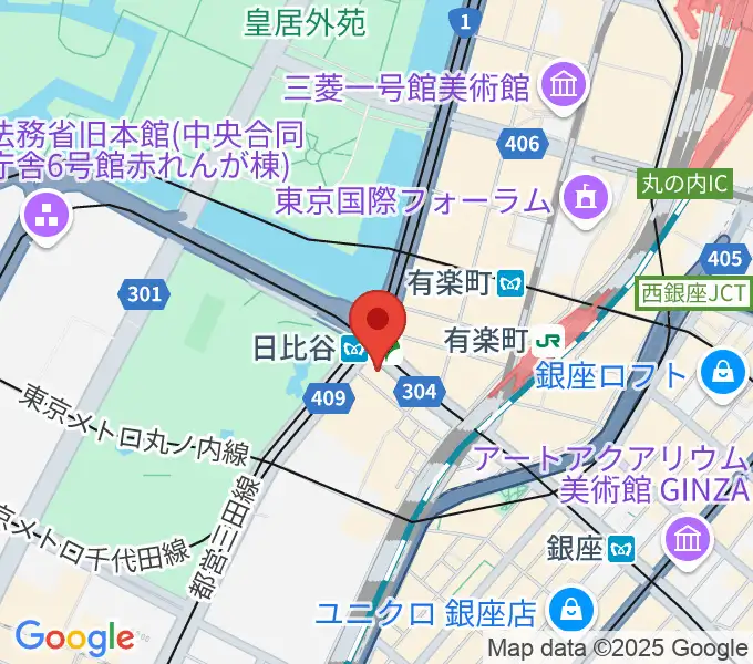 松尾楽器商会ライオン＆ヒーリー ハープ教室の地図