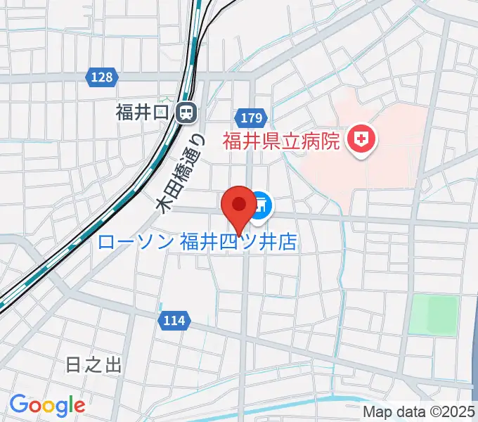 MPC楽器センター福井の地図