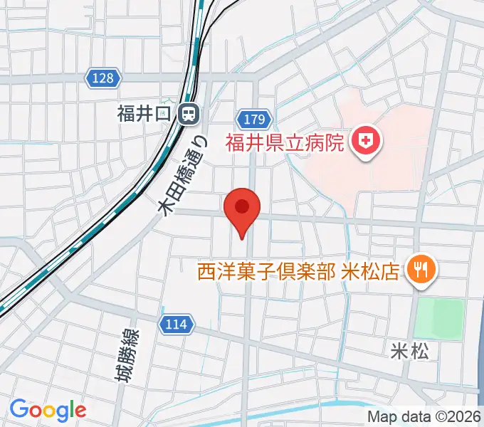 MPC楽器センター福井の地図