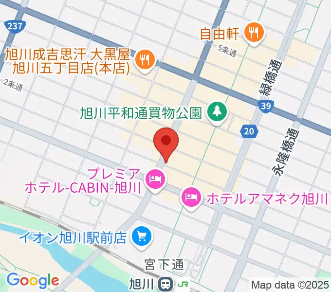 関音楽教室の地図