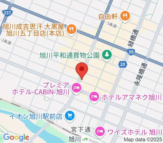 関音楽教室の地図