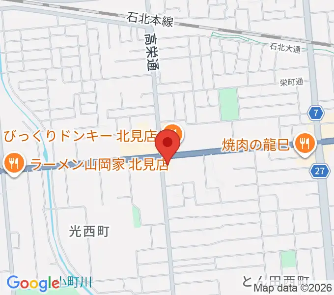 タケダ楽器の地図