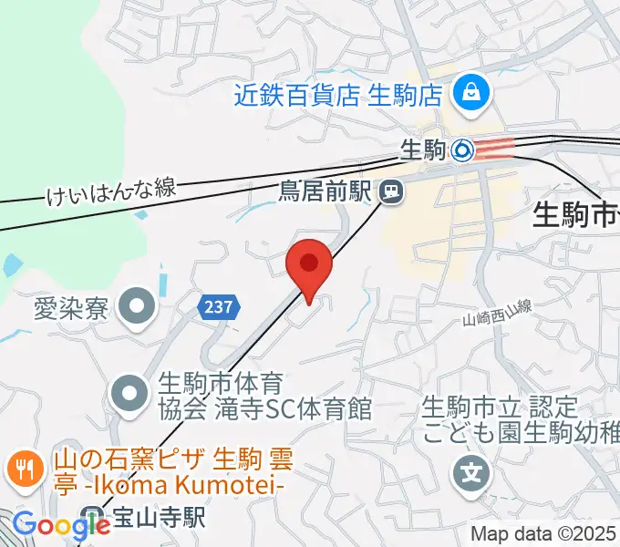 FIVE PENNIESの地図