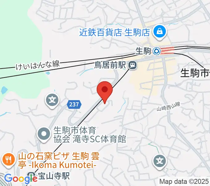 FIVE PENNIESの地図