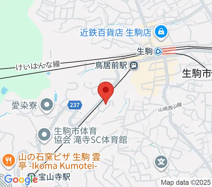 FIVE PENNIESの地図