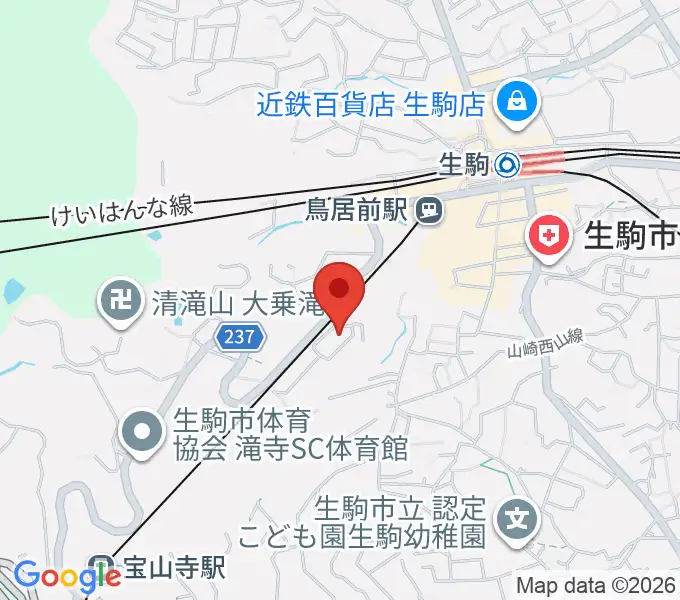 FIVE PENNIESの地図