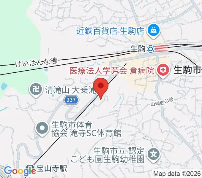 FIVE PENNIESの地図