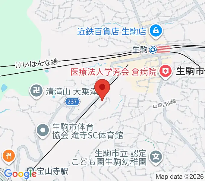 FIVE PENNIESの地図