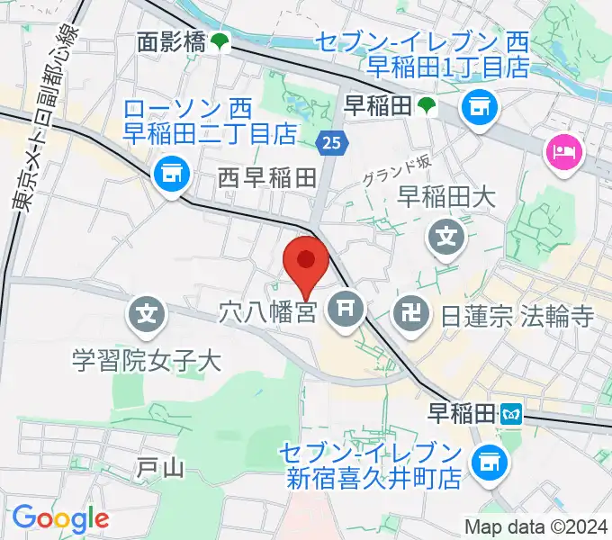 アバコスタジオの地図