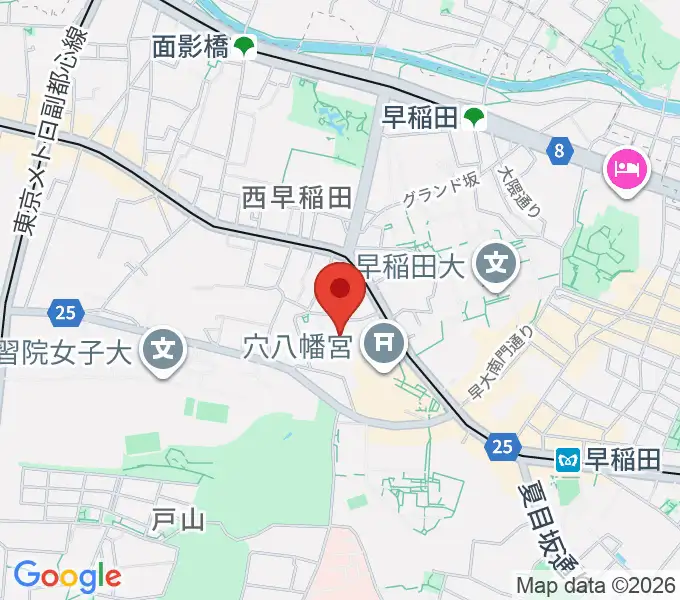 アバコスタジオの地図