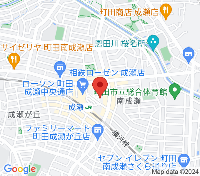 スタジオSOPIC 町田市JR成瀬駅前店の場所