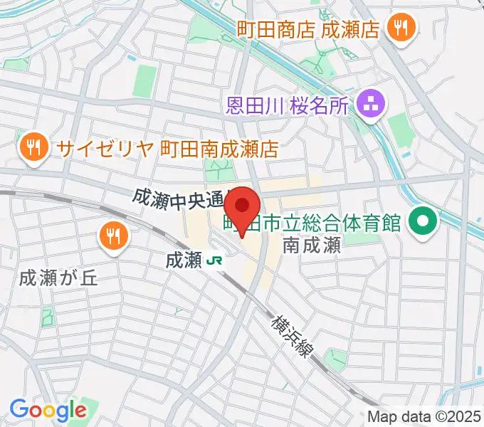 スタジオSOPIC 町田市JR成瀬駅前店の地図