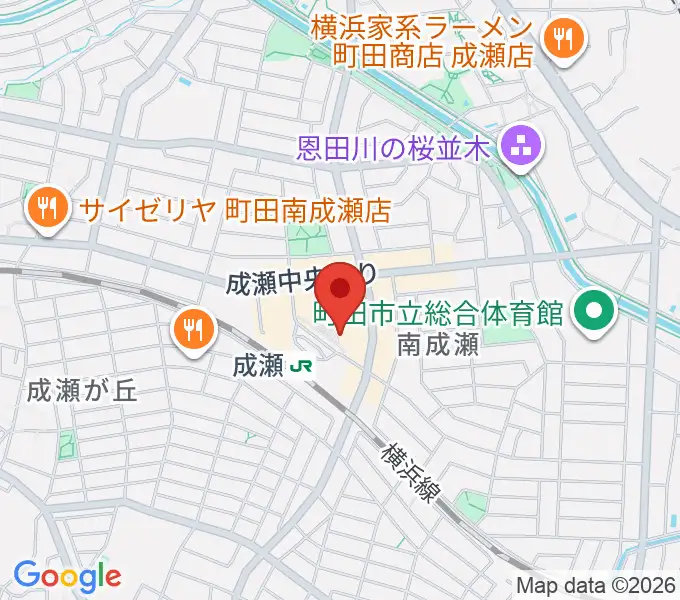 スタジオNARUSE Sta.の地図