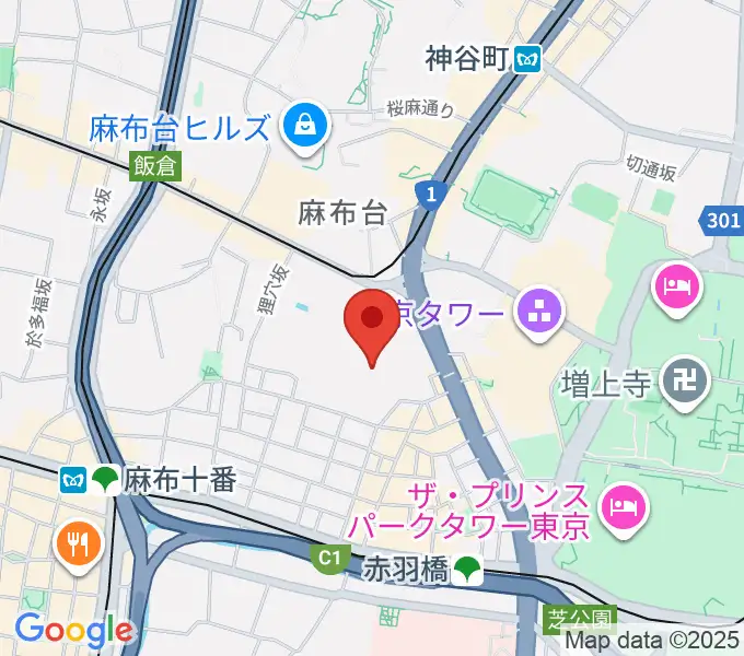 SoundCity サウンドシティの地図