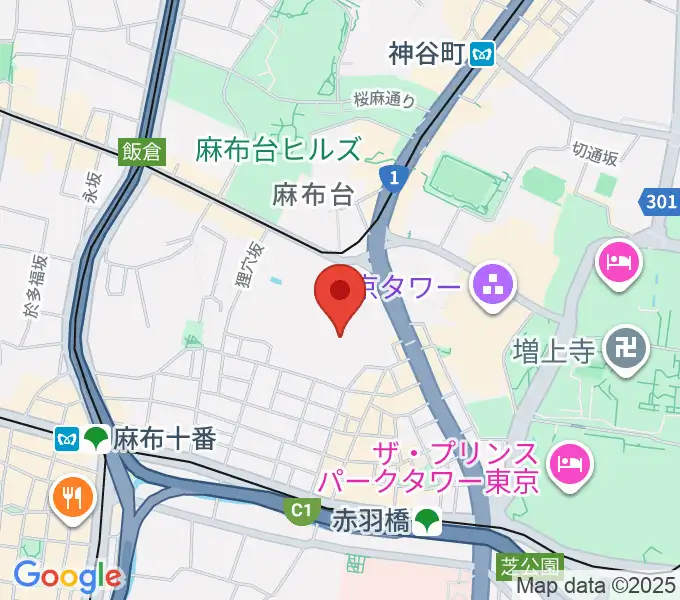 SoundCity サウンドシティの地図