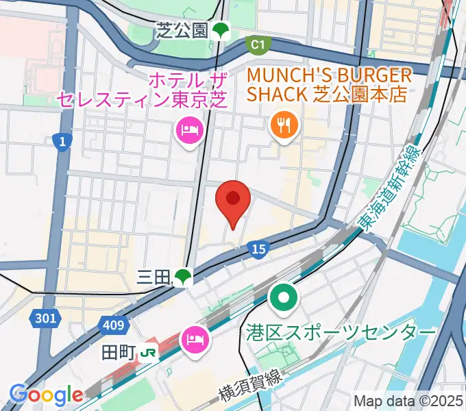 MIT STUDIOの地図