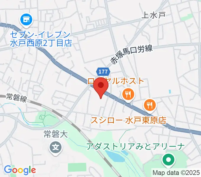 自由が丘スタヂオの地図
