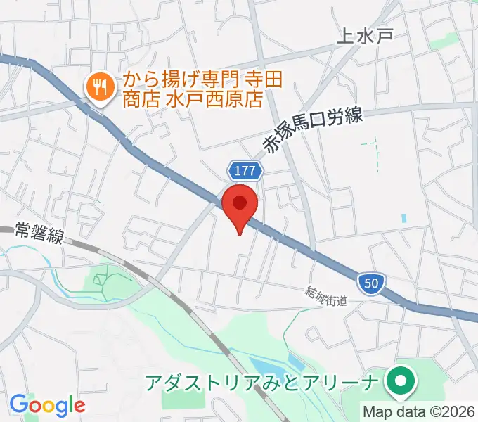 自由が丘スタヂオの地図