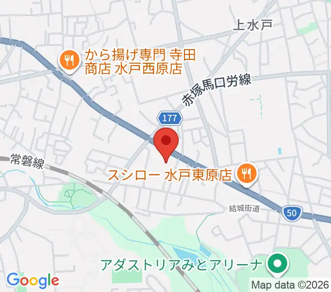 自由が丘スタヂオの地図