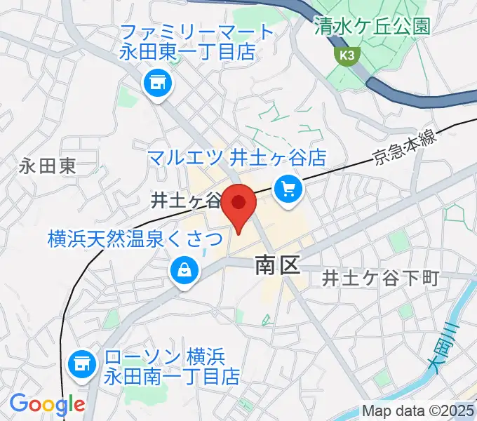 井土ヶ谷センター ヤマハミュージックの地図