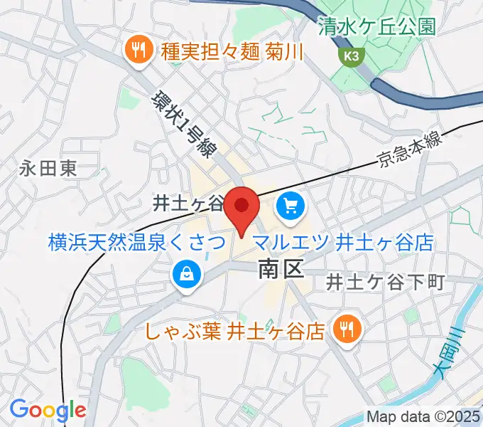 井土ヶ谷センター ヤマハミュージックの地図
