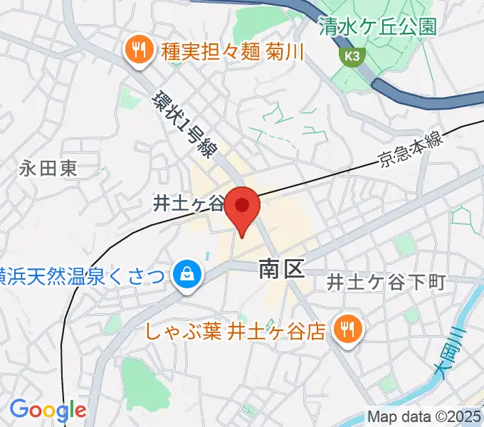 井土ヶ谷センター ヤマハミュージックの地図