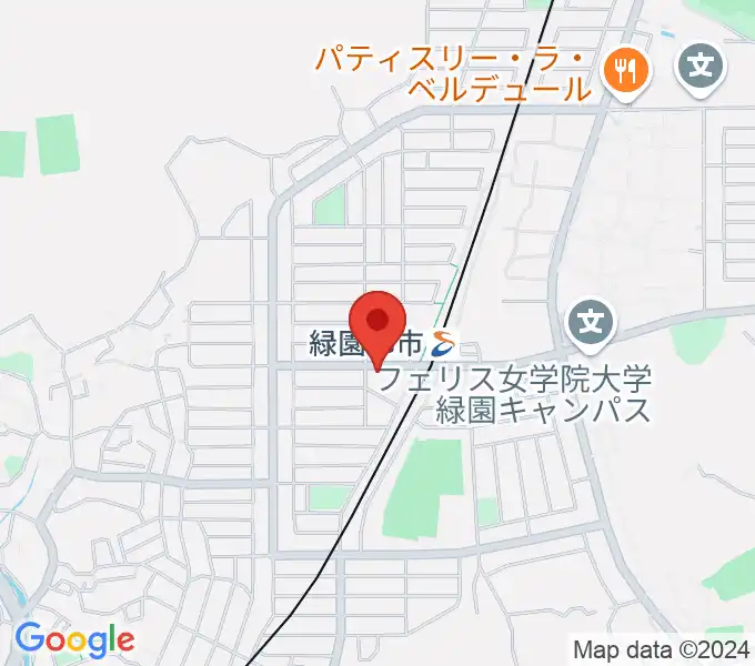 緑園都市センター ヤマハミュージックの地図