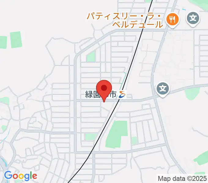 緑園都市センター ヤマハミュージックの地図