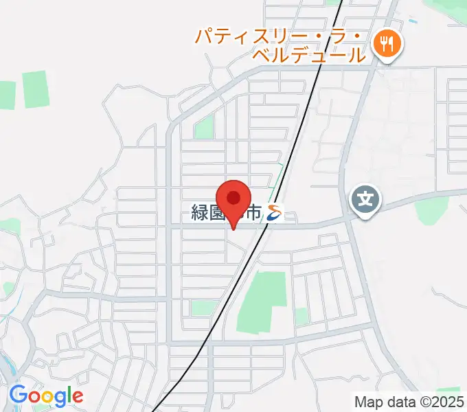 緑園都市センター ヤマハミュージックの地図
