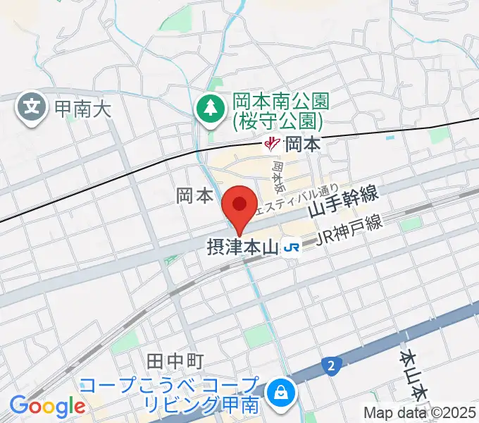 B-Westの地図