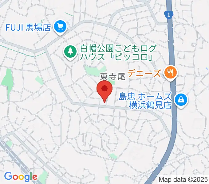 東寺尾センター ヤマハミュージックの地図