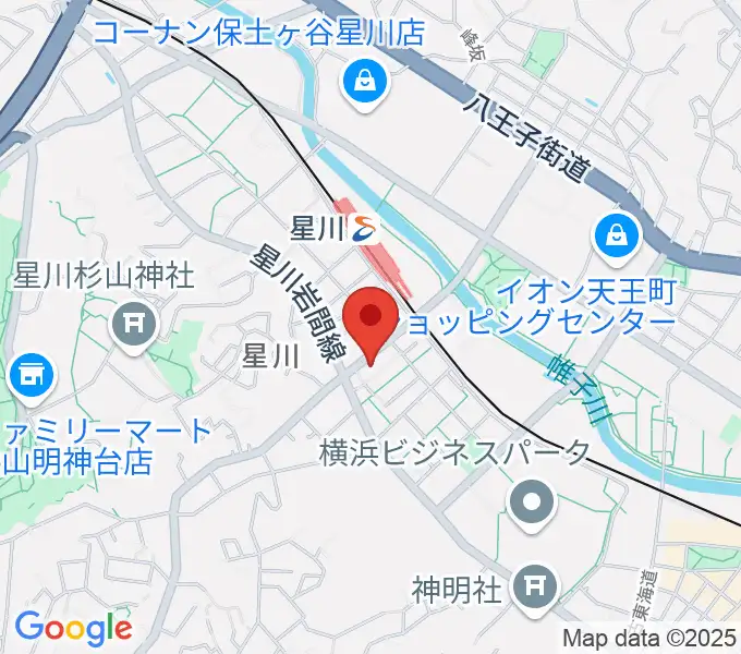 星川センター ヤマハミュージックの地図