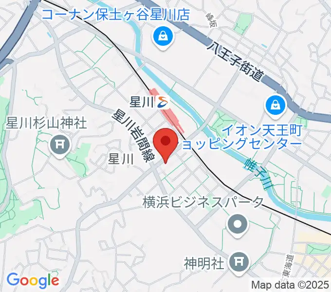 星川センター ヤマハミュージックの地図